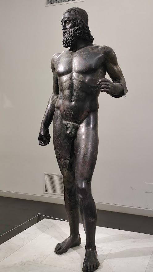 bronzi di riace museo marc